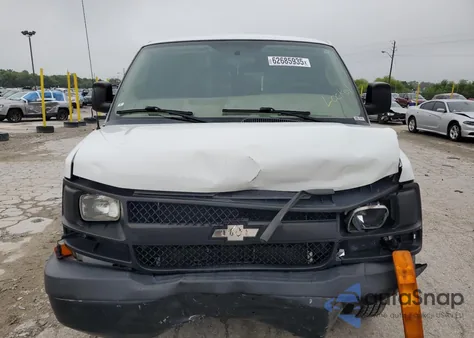 2017 Chevrolet Express G2500 from USA, damaged, VIN 1GCWGAFGXH1118997